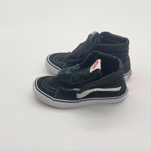 Woman VANS SNEAKERS SIZE 6 1/2 COLOR BLACK SUEDE THIS ITEM IS USED - Picture 4 of 8